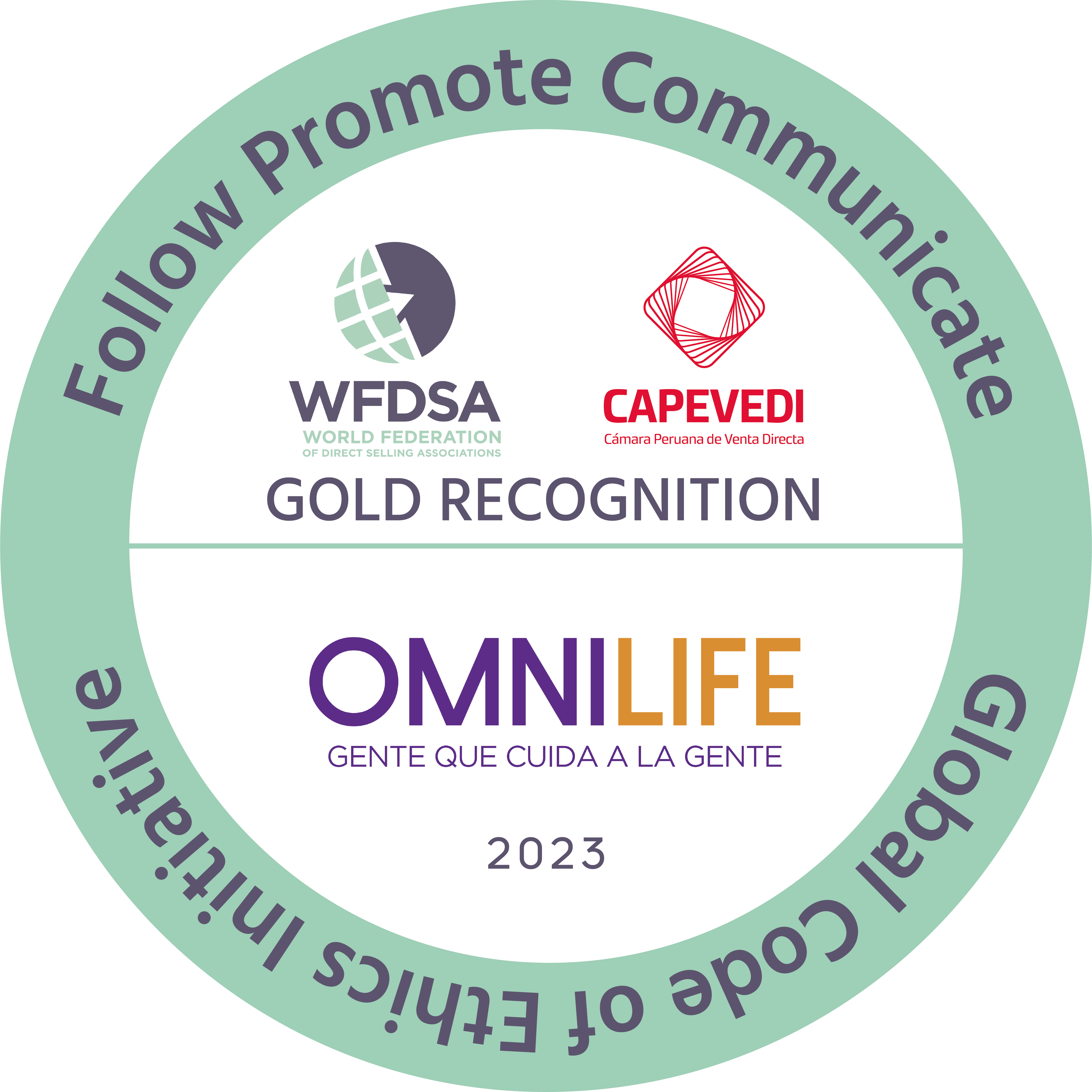 Follow Promote Communicate Global Code of Ethics initiative OMNILIFE 2023