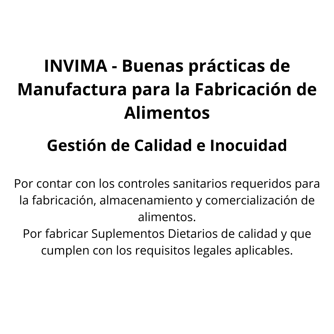 Texto Buenas prácticas de manufactura para la fabricación de alimentos