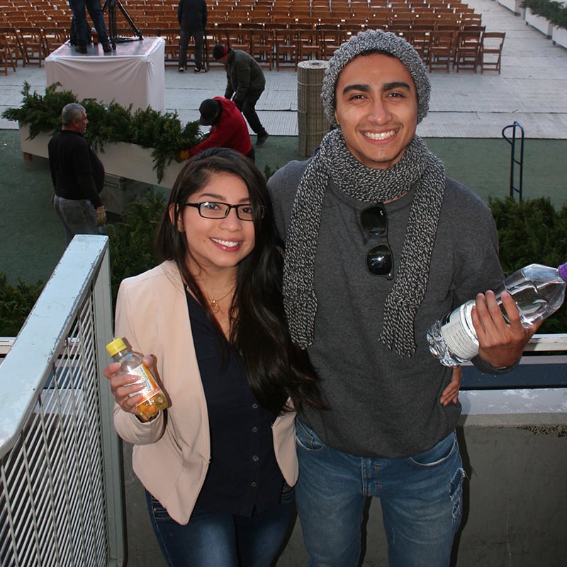 Jennifer García y Miguel Ángel Meza